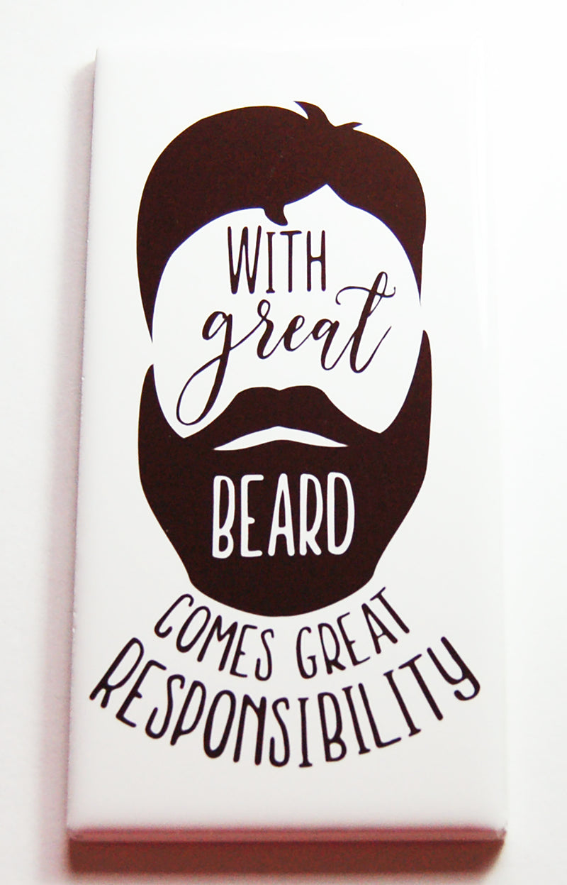 With Great Beard Sign In Brown - Kelly's Handmade