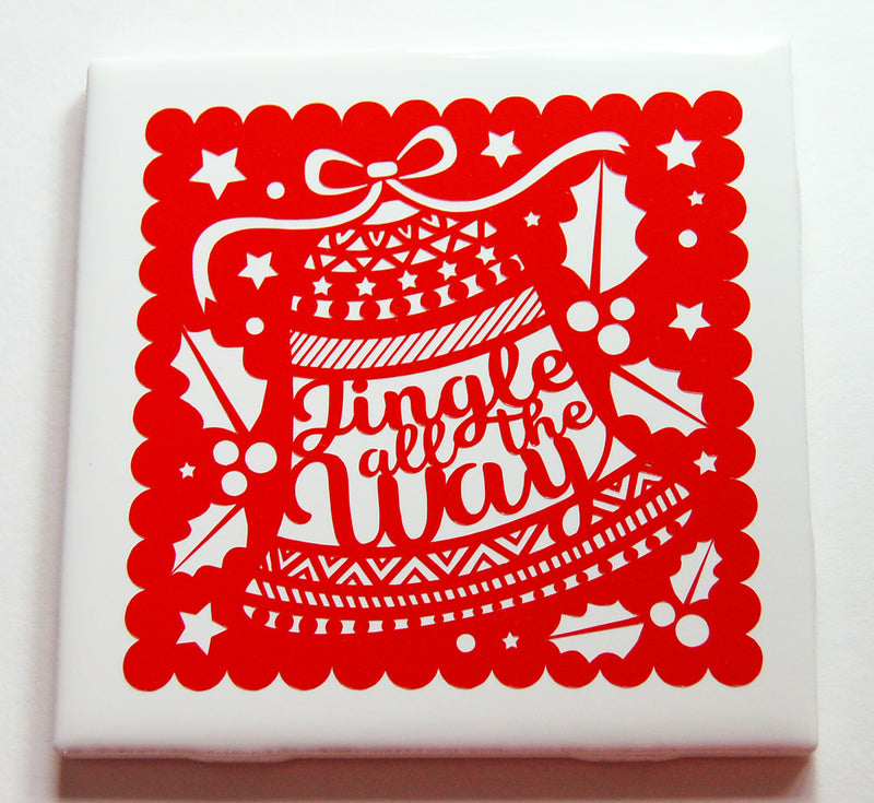 Jingle All The Way Christmas Sign - Kelly's Handmade