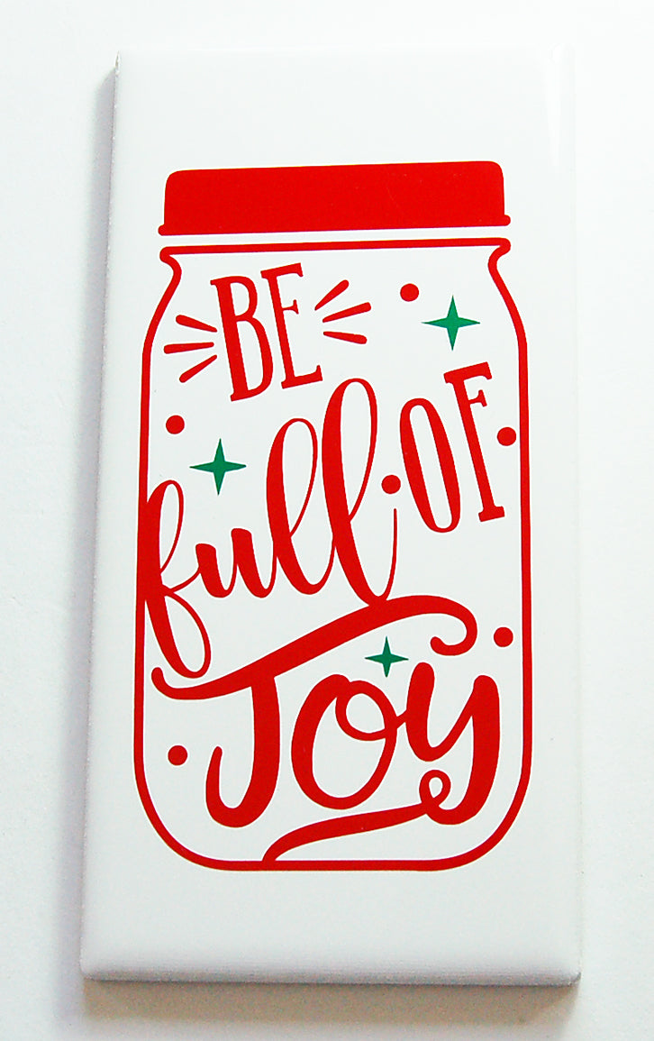 Be Full Of Joy Christmas Sign Red & Green - Kelly's Handmade