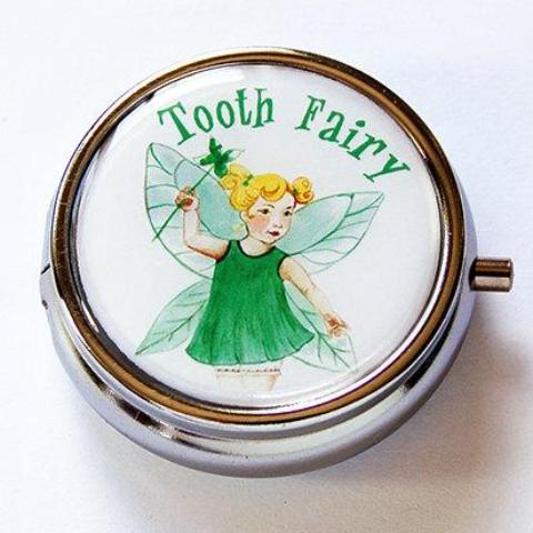 Tooth Fairy Box - Green Fairy - Kelly's Handmade