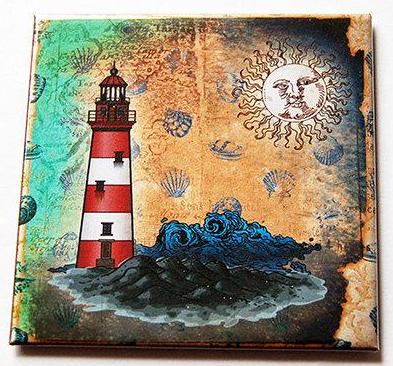 Lighthouse Magnet - Kelly's Handmade