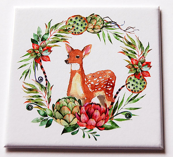 Nature's Beauty Deer Magnet - Kelly's Handmade