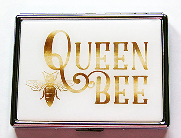 Queen Bee Slim Cigarette Case - Kelly's Handmade