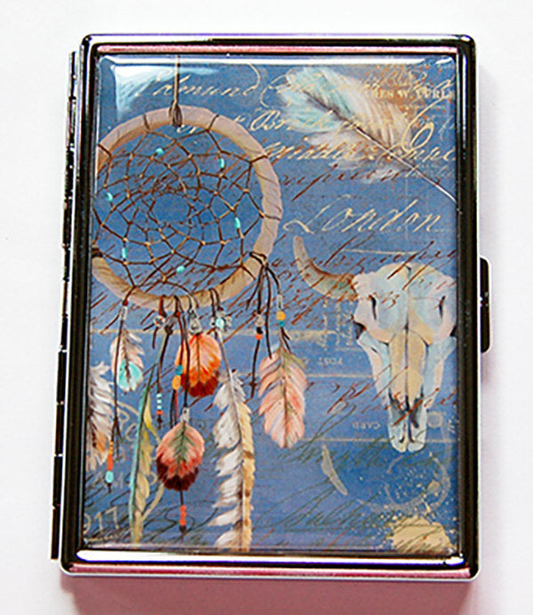 Boho Dreamcatcher Slim Cigarette Case - Kelly's Handmade