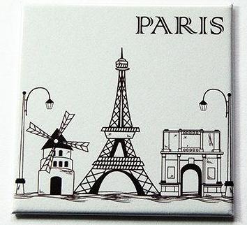 Paris Travel Magnet - Kelly's Handmade