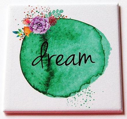 Dream Magnet in Green - Kelly's Handmade