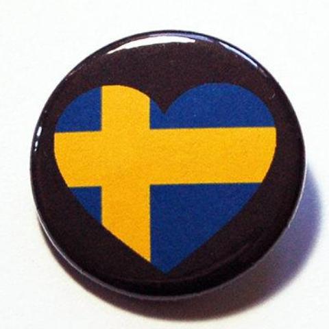 Sweden Pin - Kelly's Handmade