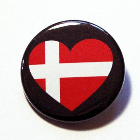 Denmark Pin - Kelly's Handmade