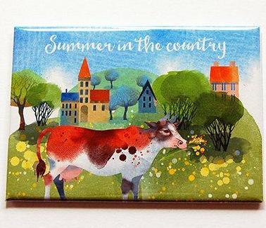 Summer In The Country Magnet - Kelly's Handmade