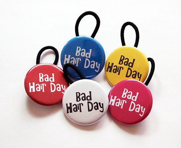 Bad Hair Day Ponytail Holder - Available in 5 Colors - Kelly's Handmade