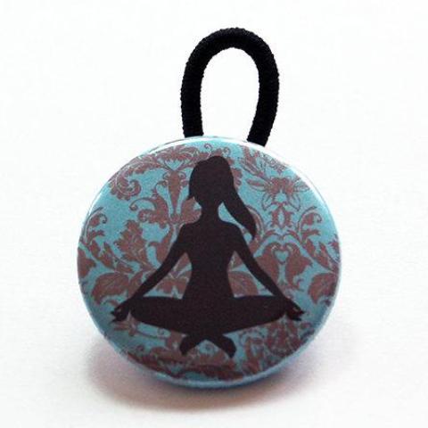 Yoga Ponytail Holder - Available in 4 Colors - Kelly's Handmade