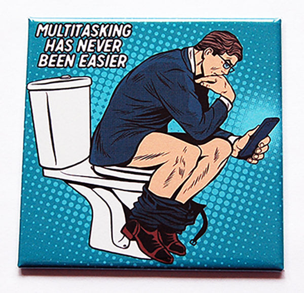 Multitasking Has Never Been Easier Magnet - Kelly's Handmade