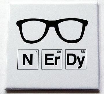 Nerdy Periodic Table Magnet - Kelly's Handmade