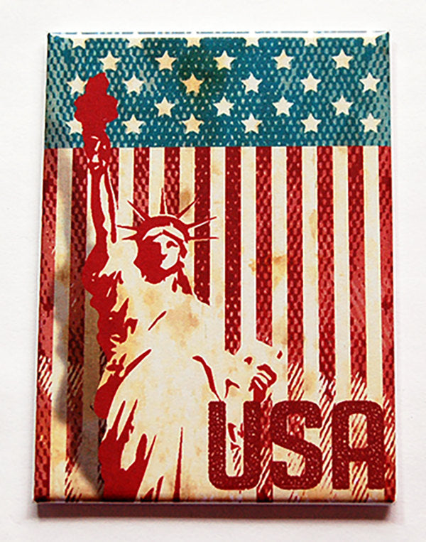 Statue Of Liberty USA Magnet - Kelly's Handmade