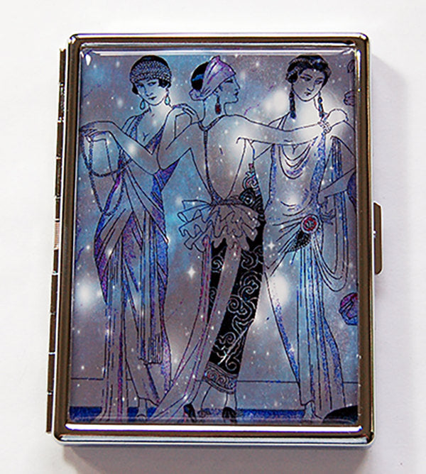 Flapper 1920s Women Slim Cigarette Case - Kelly's Handmade