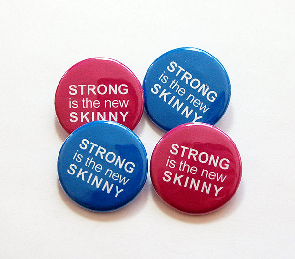 Strong Is The New Skinny Shoelace Charms - Kelly's Handmade