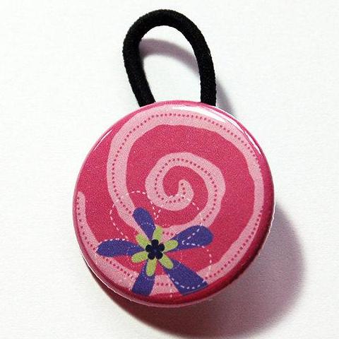 Pink Ponytail Holder - Kelly's Handmade
