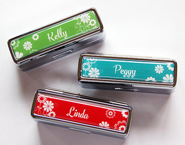 Personalized Lipstick Case Available in 3 Colors - Kelly's Handmade