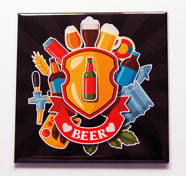 Beer Lover Magnet - Kelly's Handmade