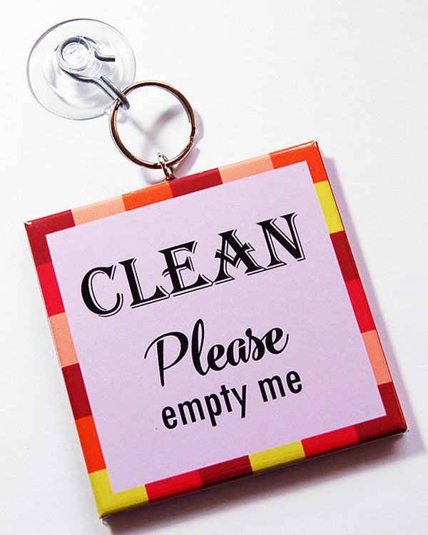 Modern Clean/Dirty Dishwasher Sign in Pink - Kelly's Handmade