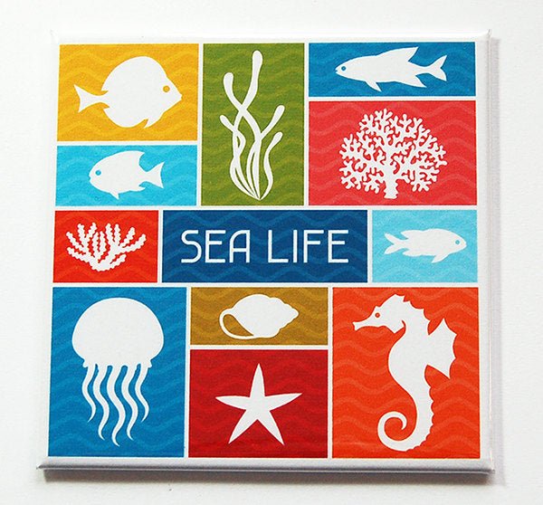 Sea Life Magnet - Kelly's Handmade