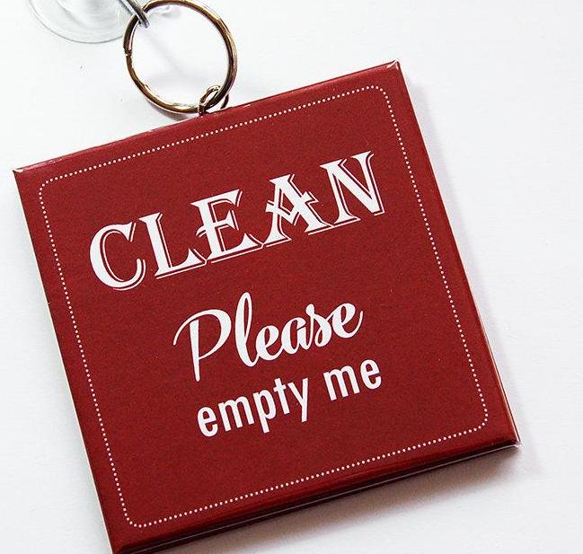 Clean/Dirty Dishwasher Sign Available in 3 Colors - Kelly's Handmade