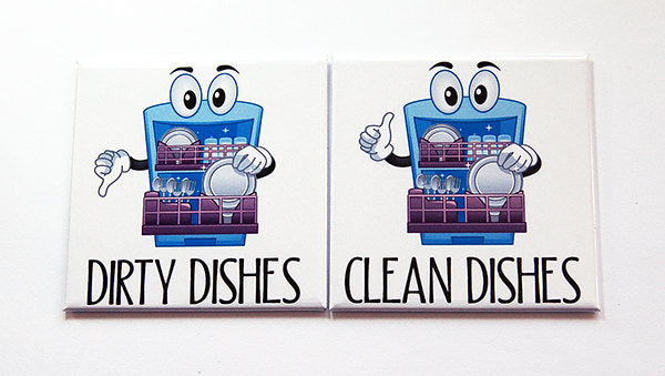 Thumbs Up Clean & Dirty Dishwasher Magnets - Kelly's Handmade