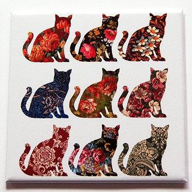 Cats Cats Cats! Magnet - Kelly's Handmade
