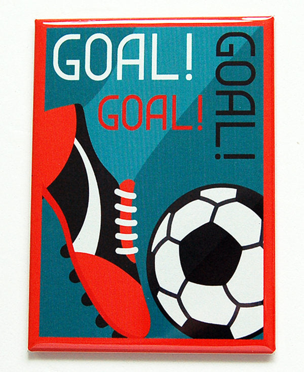 Goal! Soccer Magnet - Kelly's Handmade