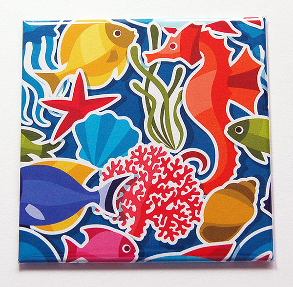 Fish in Full Color Magnet - Kelly's Handmade