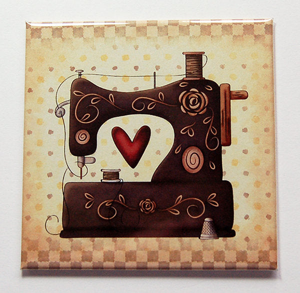 Sewing Love Magnet - Kelly's Handmade