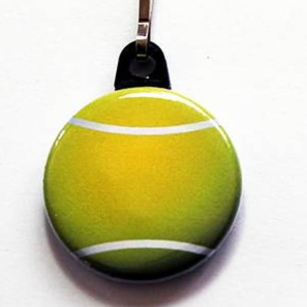 Tennis Ball Zipper Pull - Kelly's Handmade