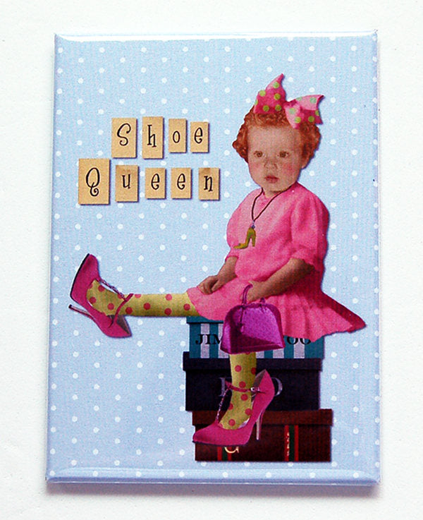 Shoe Queen Magnet - Kelly's Handmade