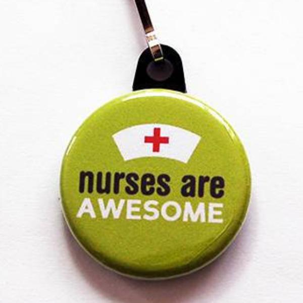 Nurses Are Awesome in Green - Kelly's Handmade
