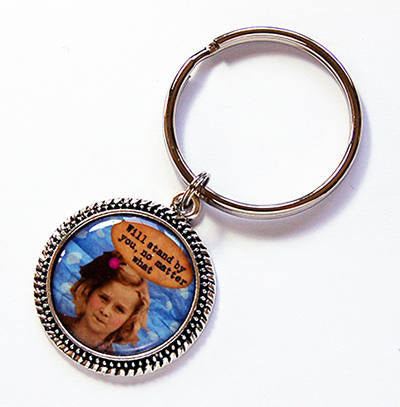 Will Stand By You Keychain - Kelly's Handmade