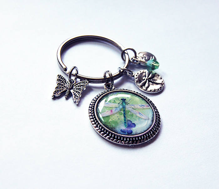 Dragonfly & Butterfly Keychain - Kelly's Handmade
