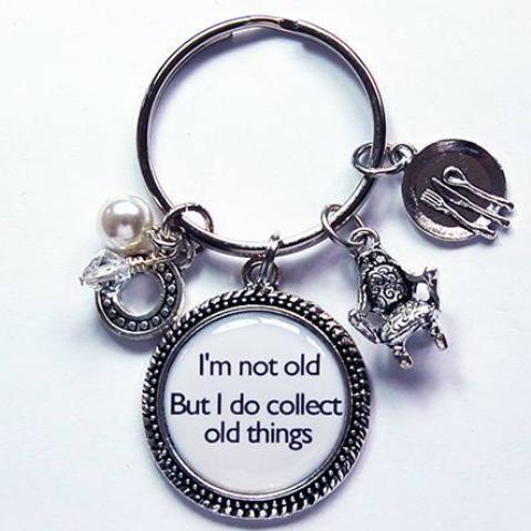 Antique Collector Keychain - Kelly's Handmade