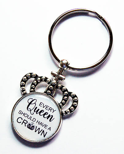 Every Queen Should Have A Crown Keychain - Kelly's Handmade