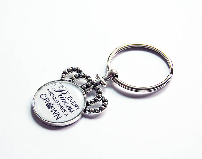 Every Princess Should Have A Crown Keychain - Kelly's Handmade