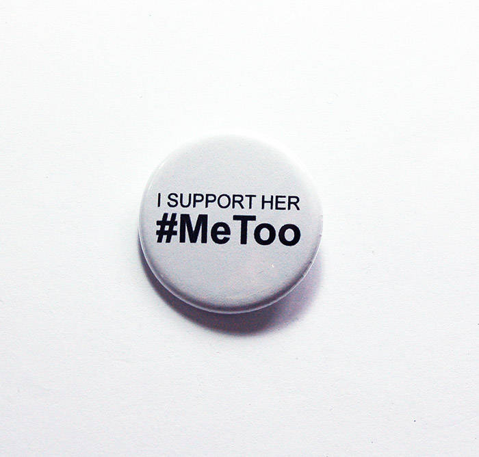 MeToo I Support Her Pin - Kelly's Handmade