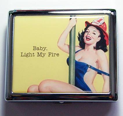 Light My Fire Compact Cigarette Case - Kelly's Handmade