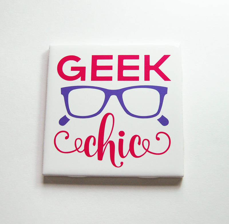 Geek Chic Sign In Pink & Purple - Kelly's Handmade