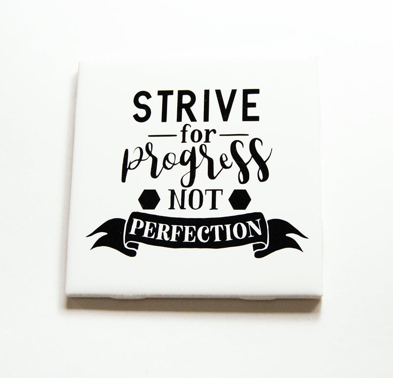 Progress Not Perfection Sign In Black - Kelly's Handmade