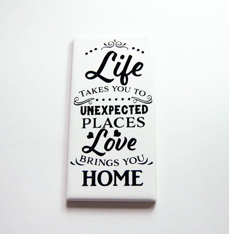 Love Brings You Home Sign In Black - Kelly's Handmade