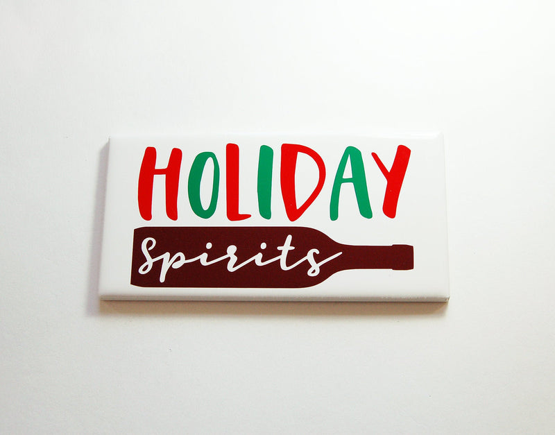 Holiday Spirits Wine Sign - Kelly's Handmade