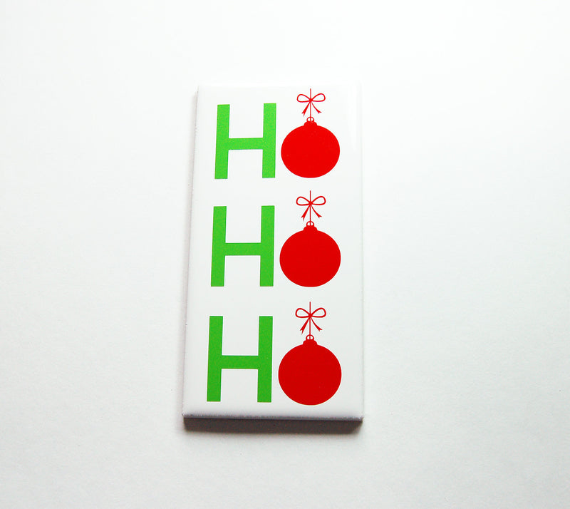 Ho Ho Ho Christmas Sign In Red & Green - Kelly's Handmade