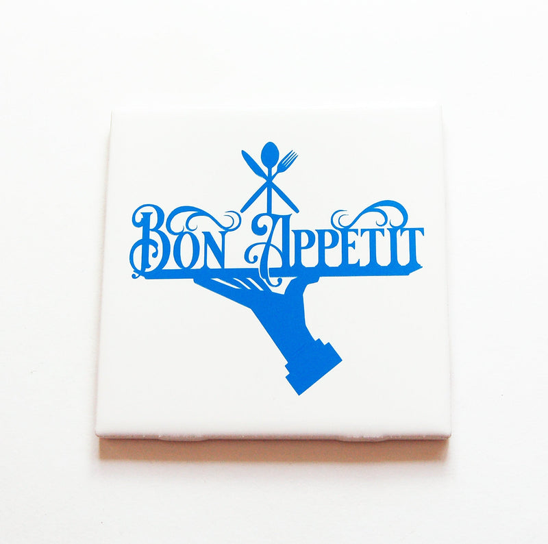 Bon Appetit Kitchen Sign In Blue - Kelly's Handmade
