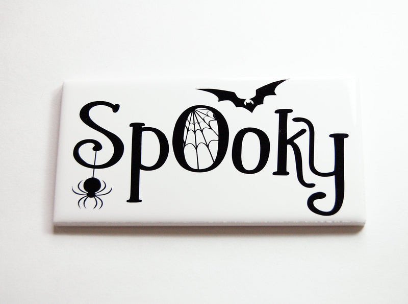 Spooky Halloween Sign In Black - Kelly's Handmade