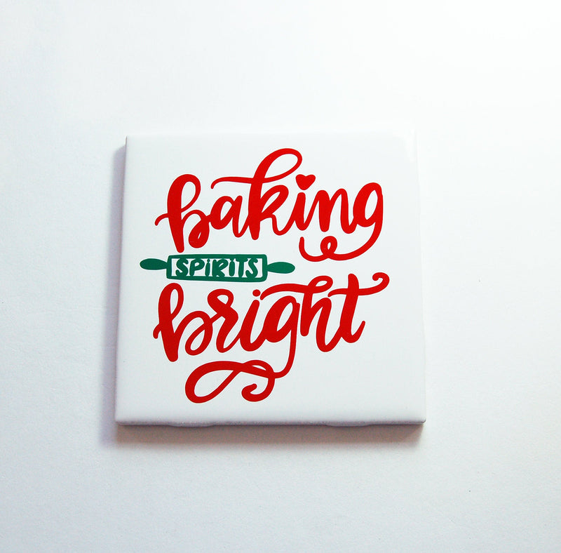Baking Spirits Bright Christmas Sign - Kelly's Handmade