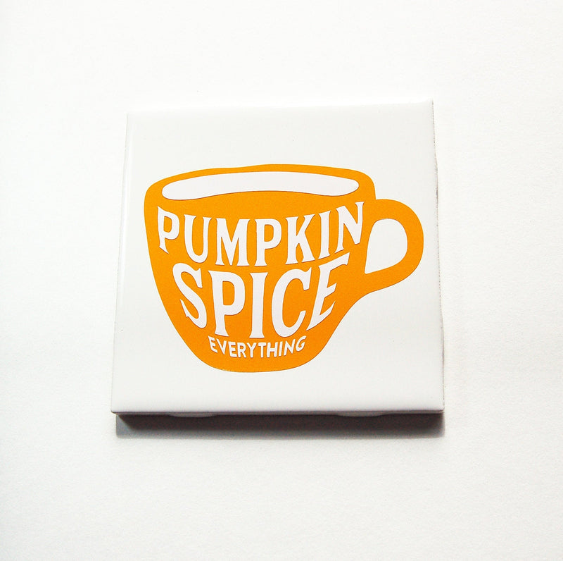 Pumpkin Spice Sign In Orange - Kelly's Handmade